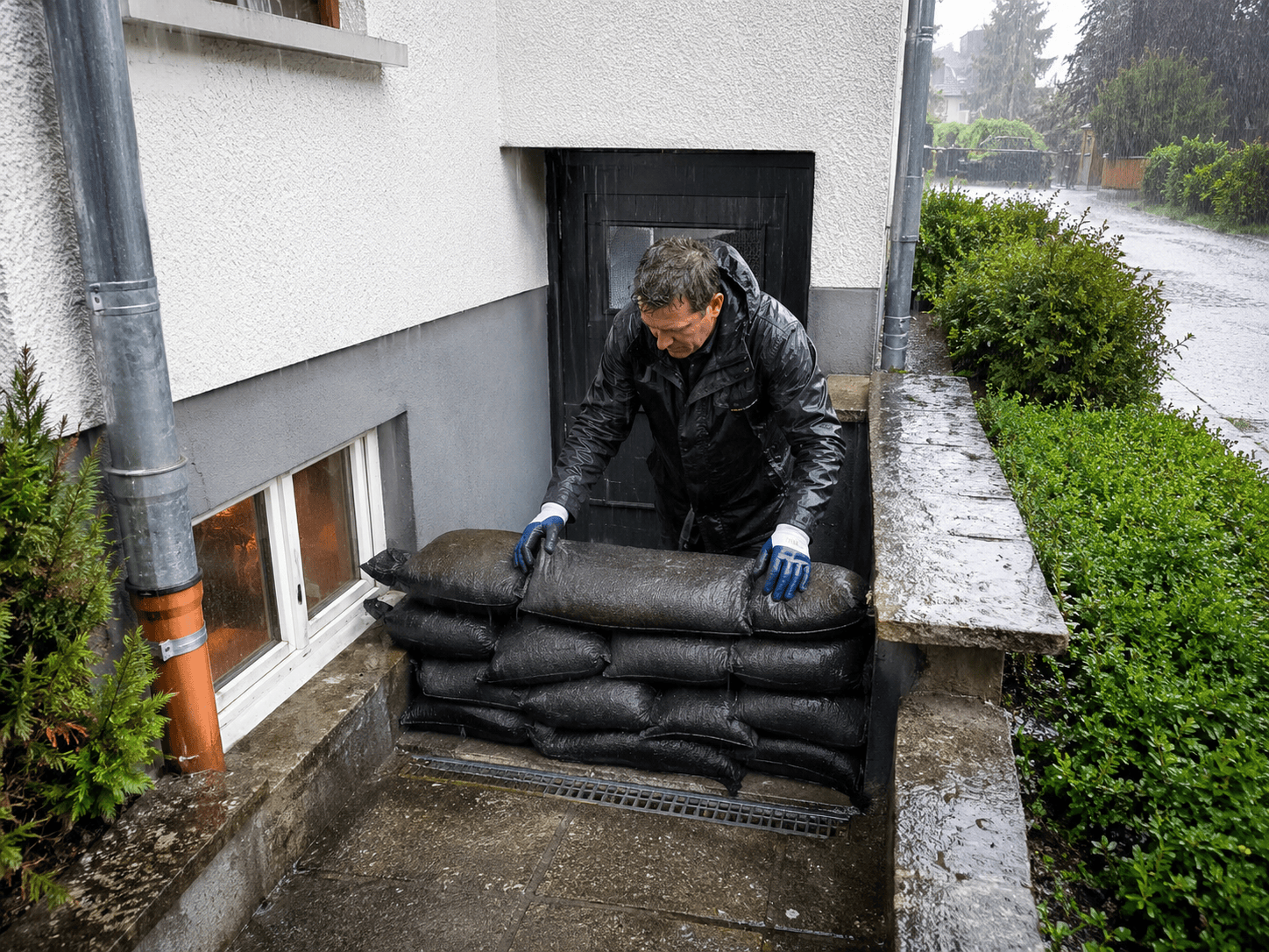 Rückstausicherung im Keller nach DIN EN 13564